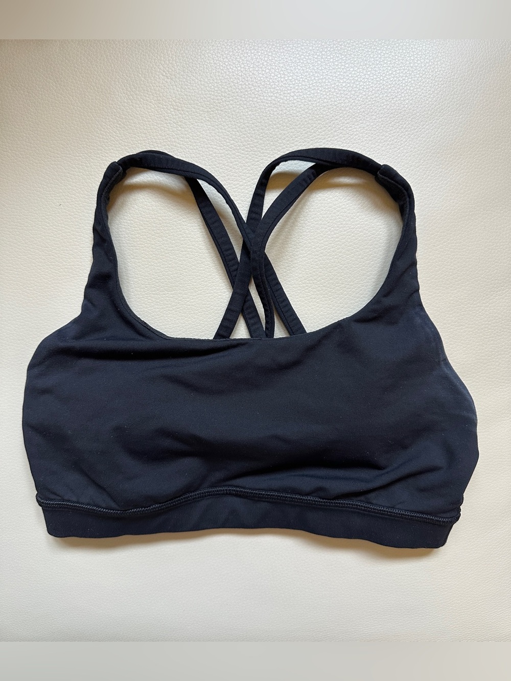 lululemon Women’s Energy Sport Bra Black Size 4 Athletic Apparel Sports Bra Top